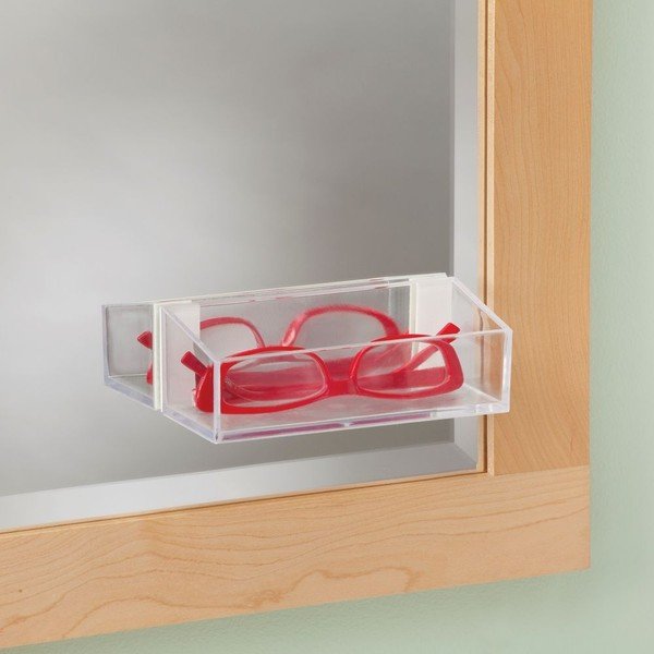 Nástenný organizér InterDesign Affixx Tray, dĺžka 15,5 cm-image-4