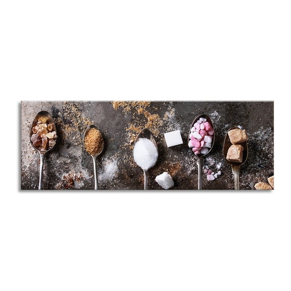 Obraz Styler Glasspik Kitchen Sugar, 30 × 80 cm