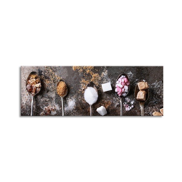 Obraz Styler Glasspik Kitchen Sugar, 30 × 80 cm