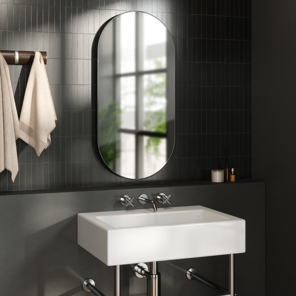 Nástenné zrkadlo 46x91 cm Hubba – Umbra-image-3