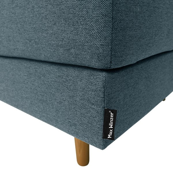 Modrá polohovacia leňoška Max Winzer Ivo, pravý roh-image-1