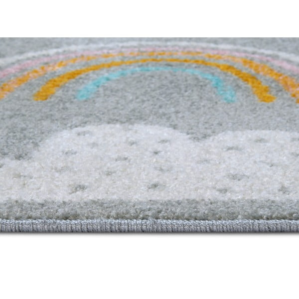 Sivý detský koberec 120x170 cm Rainbow – Hanse Home-image-2