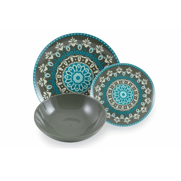 Porcelánovo-kameninová jedálenská súprava 18 ks Cala Jondal – VDE Tivoli 1996-image-4