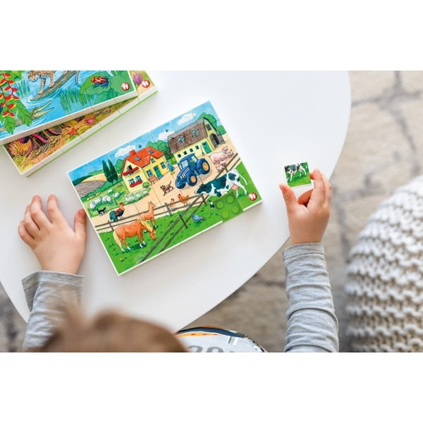 Detské puzzle Hubelino Život na farme-image-1