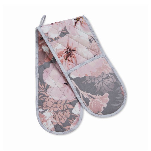 Bavlnená dvojitá kuchynská chňapka Dramatic Floral – Catherine Lansfield-image-1