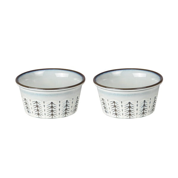 Svetlosivé misky z kameniny v súprave 2 ks Lorson – Ladelle