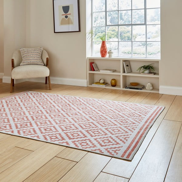 Oranžový prateľný koberec 152x230 cm Coral Orange – Think Rugs-image-2