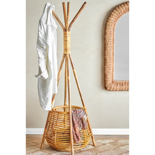 Ratanový vešiak v prírodnej farbe Salerno – Bloomingville-image-1