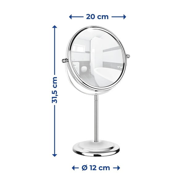 Kozmetické zväčšovacie zrkadlo (7x) ø 15 cm – Maximex-image-1