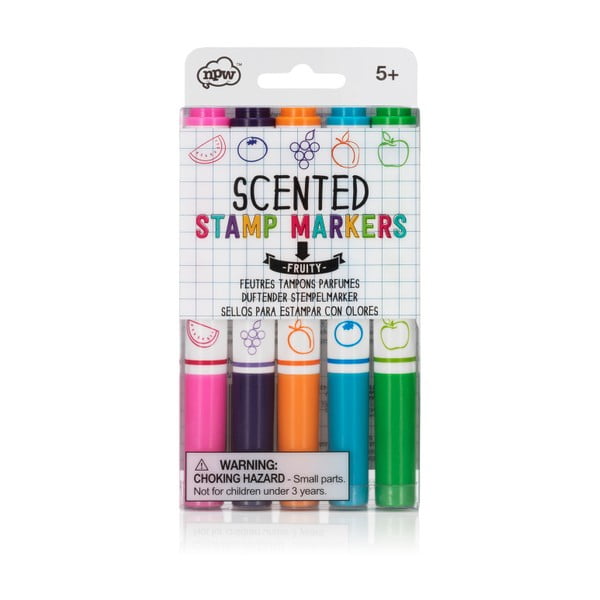 Sada 5 parfumovaných gélových pier NPW Multi Colour Pastel Gel Pen