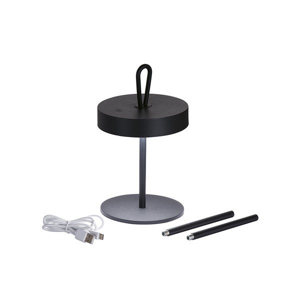 Čierna LED stolová lampa (výška  47 cm) Dord – Fischer & Honsel-image-2