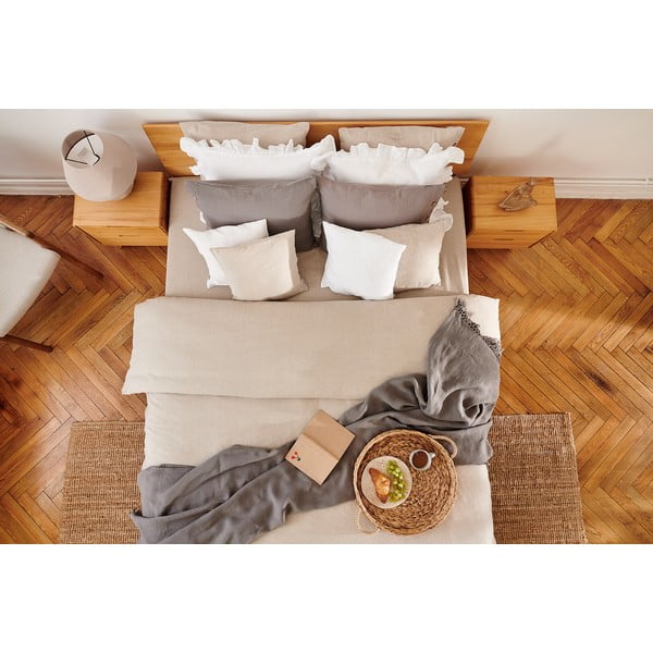 Dvojlôžková posteľ z bukového dreva 180x200 cm Greg 1 - The Beds-image-4