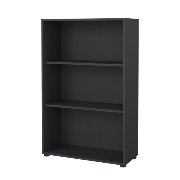 Antracitová knižnica 80x124 cm Sign – Tvilum-image-3