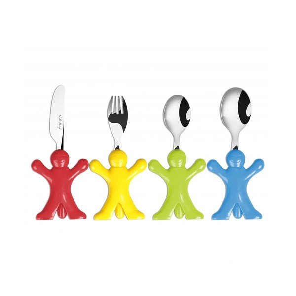 Detský príbor Vialli Design Picco, 4 ks