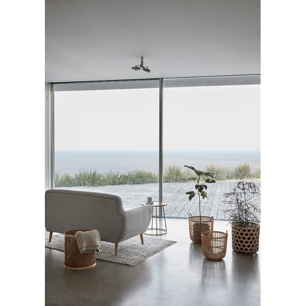 Súprava 2 úložných bambusových košíkov Hübsch Tareo-image-1