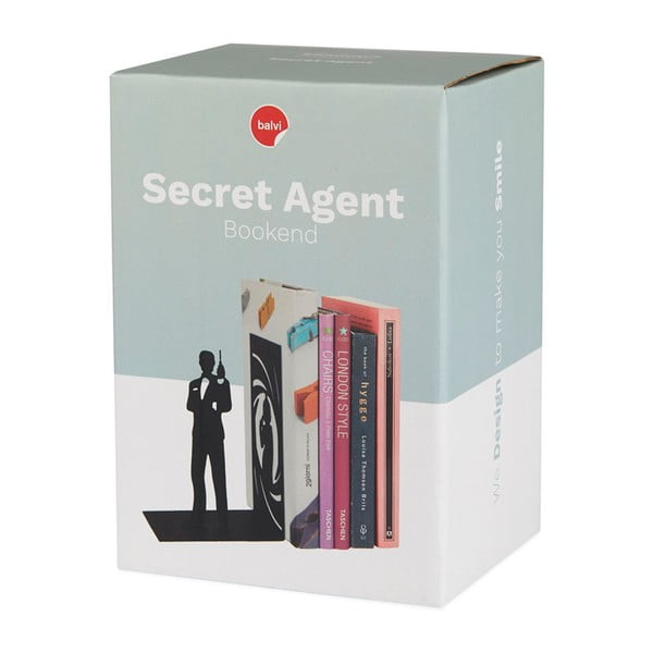 Zarážka na knihy Secret Agent – ​​Balvi-image-3