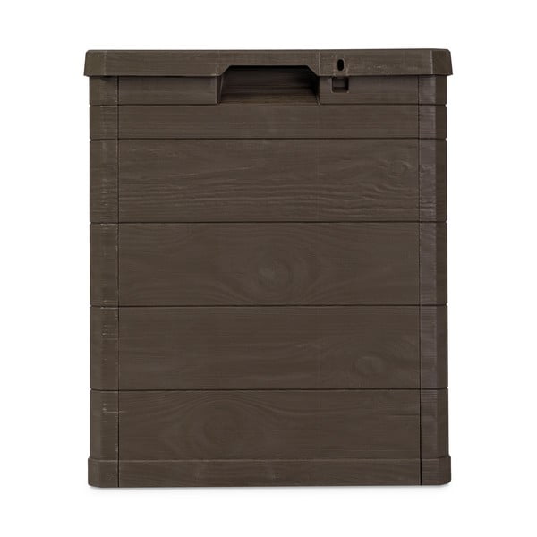 Tmavohnedý záhradný úložný box Woodys – Toomax-image-2