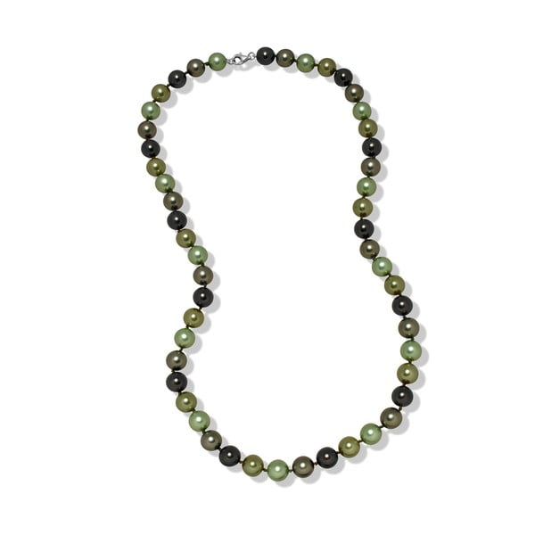 Zelený náhrdelník Mara de Vida Perldor, dĺžka 60 cm