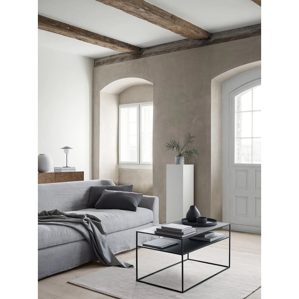 Čierny kovový konferenčný stolík 50x90 cm Fera - Blomus-image-1