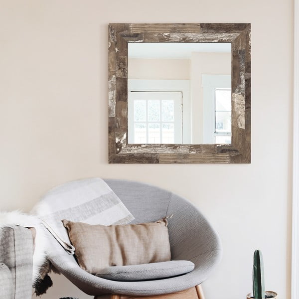 Nástenné zrkadlo Styler Lustro Jyvaskyla Duro, 60 × 60 cm-image-1