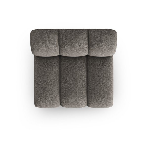 Tmavosivý modul pohovky (stredový diel) Lupine – Micadoni Home-image-2