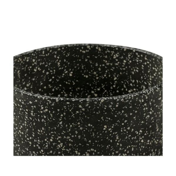 Súprava dvoch tmavosivých kvetináčov Bonami Selection Terrazzo-image-1