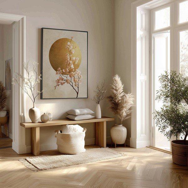 Tlačený obraz s rámom 60x80 cm Cherry Blossoms – Styler-image-2