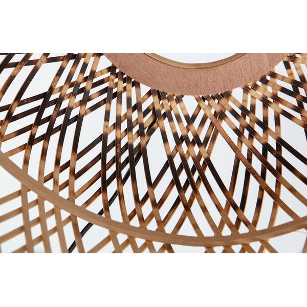 Prírodná závesná lampa z bambusu WOOOD Moza, ø 36 cm-image-2