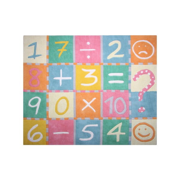 Detský koberec Marelle Maths, 130x160 cm
