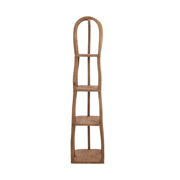 Regál z mangového dreva v prírodnej farbe 53x175x40 cm Lowe – Light & Living-image-3