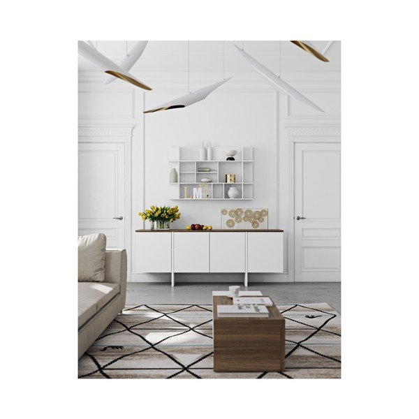 Komoda s detailmi v dekore orechového dreva TemaHome Edge-image-4