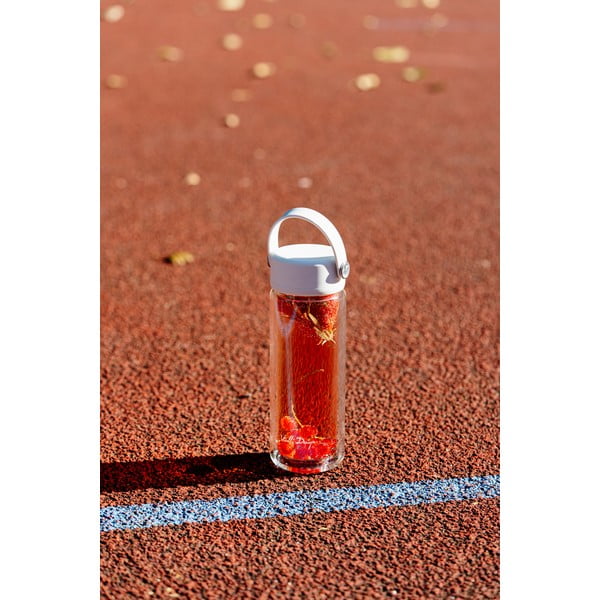 Sklenená fľaša v mentolovej farbe 350 ml Fuori – Vialli Design-image-1