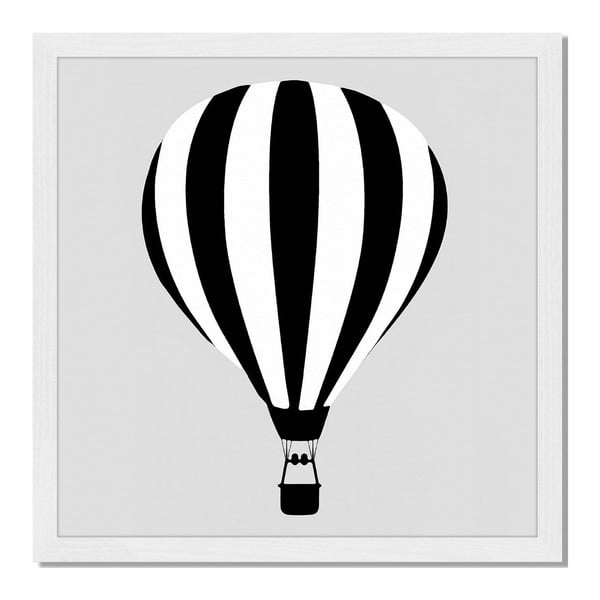 Obraz v ráme Liv Corday Scandi Balloon, 40 x 40 cm