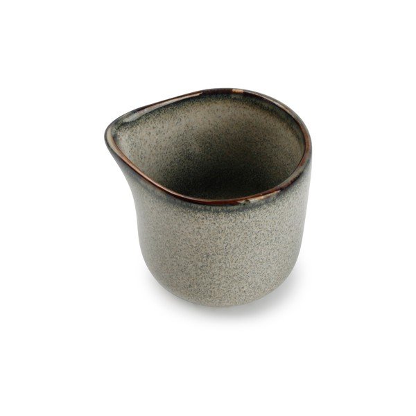 Sivá kameninová kanvička na mlieko 85 ml Meridian – Salt&Pepper-image-1