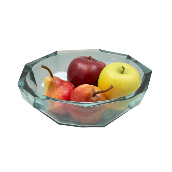 Modrá miska z recyklovaného skla Mauro Ferretti Stone, ø 25 cm-image-2