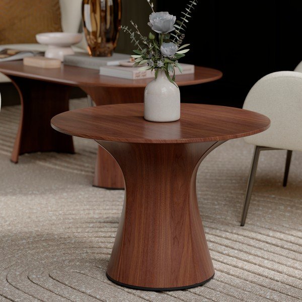 Okrúhly odkladací stolík ø 60 cm Root – DAN-FORM Denmark-image-1