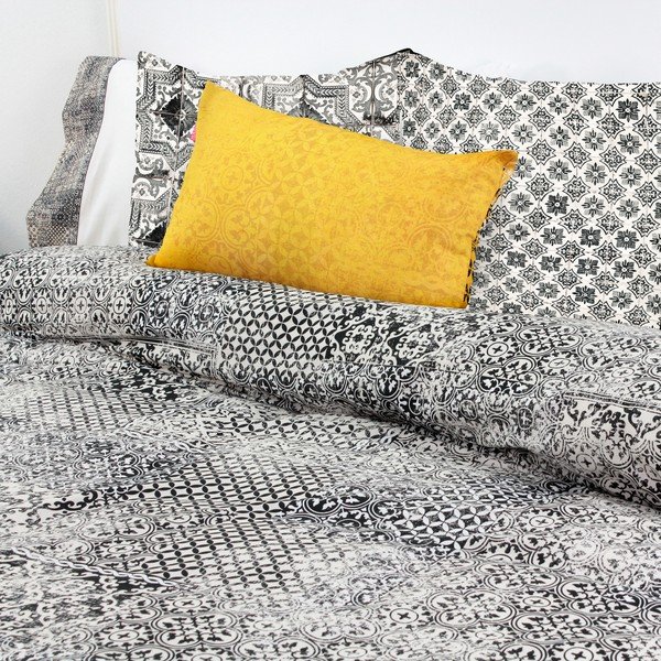 Sada 2 bavlnených obliečok na vankúš Happy Friday Bagru-image-1