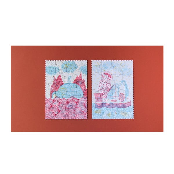 Puzzle Londji Na ľadovej kryhe-image-1