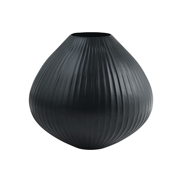 Čierna váza Fuhrhome Oslo, Ø 30 cm