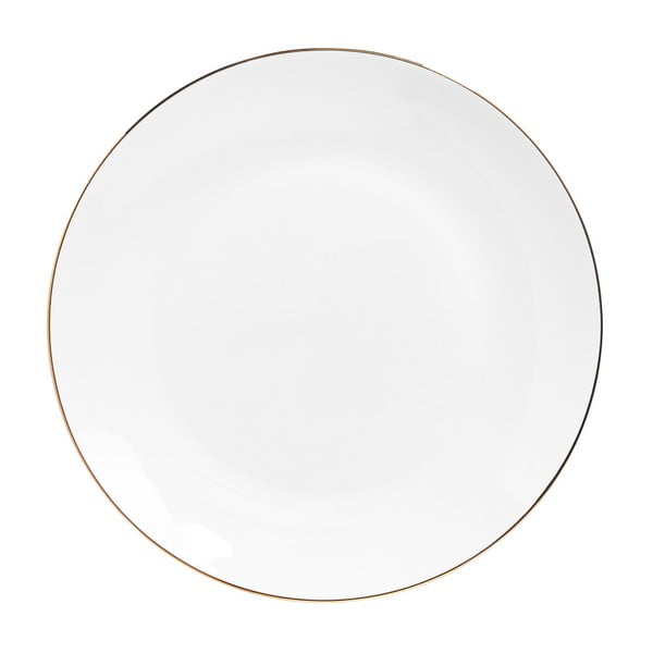Biely porcelánový tanier Butlers Golden Age, ⌀ 20 cm