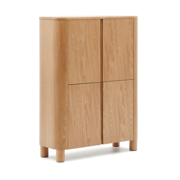 Skrinka v dekore jaseňa v prírodnej farbe 100x134x40 cm Salaya – Kave Home-image-2