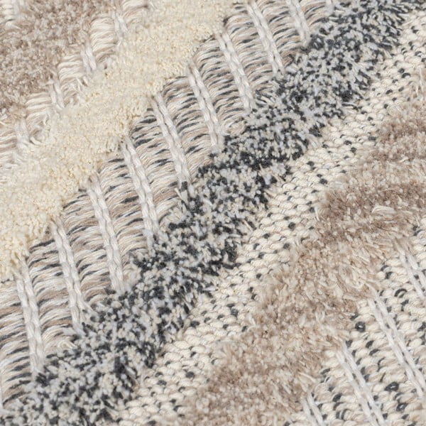 Sivobéžový prateľný koberec 78x150 cm Beckett – Flair Rugs-image-3