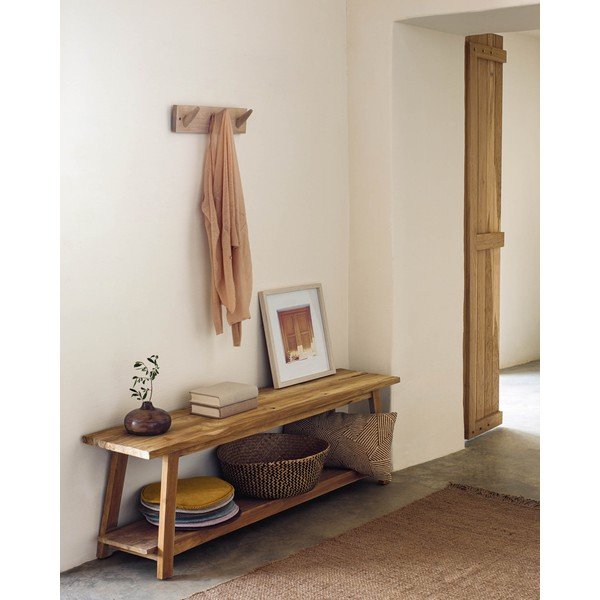 Lavica v prírodnej farbe Safara – Kave Home-image-1