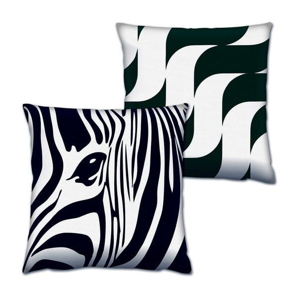 Sada 2 vankúšov Zebra, 43  ×  43 cm