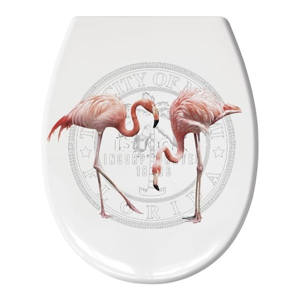 Záchodová doska Kleine Wolke Flamingo