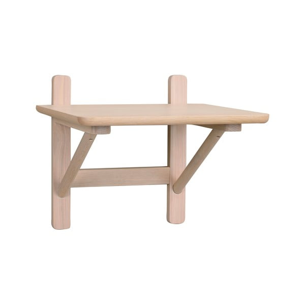 Nočný stolík v dekore duba s poličkami Camrose - Rowico-image-3