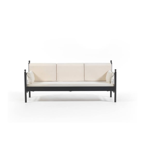 Béžová trojmiestna vonkajšia sedačka Lalas DK, 76 × 209 cm