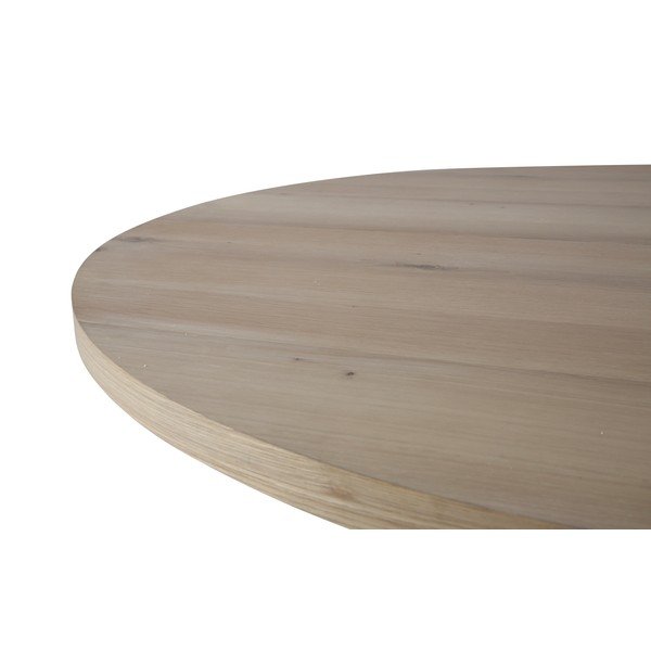 Okrúhly jedálenský stôl s čiernymi nohami Canett Maison, ø 120 cm-image-2