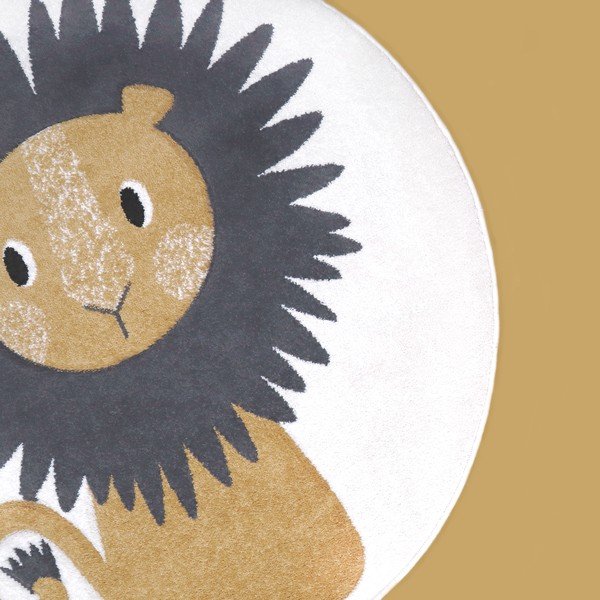 Detský koberec Nattiot Jaggo, ø 120 cm-image-1