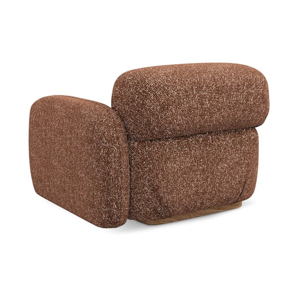 Oranžový/hnedý modul pohovky (pravý roh) Ailani – Makamii-image-4